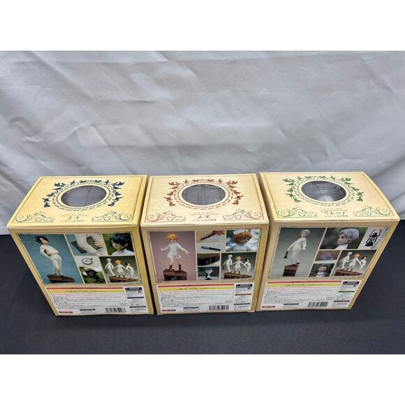 Aniplex The Promised Neverland Norman, Emma, & Ray Stair Figure Set W/ Boxes - Picture 6 of 14